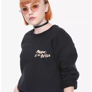 Panic! at the Disco Pray For the Wicked Crop Sweatshirt Top Size M